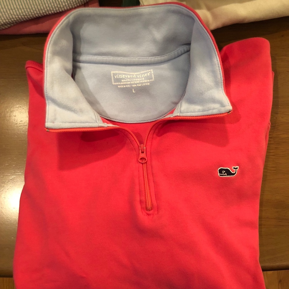 Vineyard vines quarter zip sweatshirt sweater
